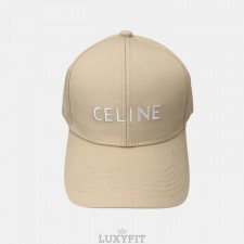 CL 셀린느 자수 로고 볼캡 모자