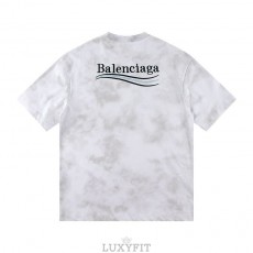 BC 발렌시아가 A 6518 폴리티컬 캠페인 타이다이 워싱 반팔