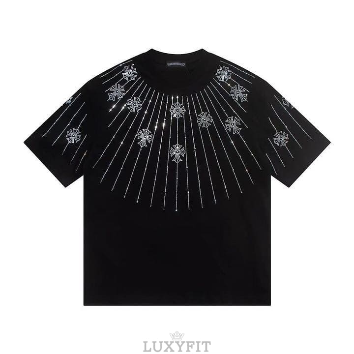 CH 크롬하츠 A 6400 크리스탈 대거 크로스 반팔