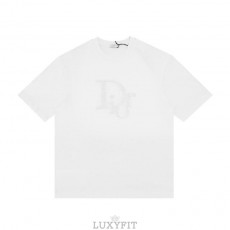 DO 디올 x ERL A 6561 콜라보 자수 패치 로고 반팔