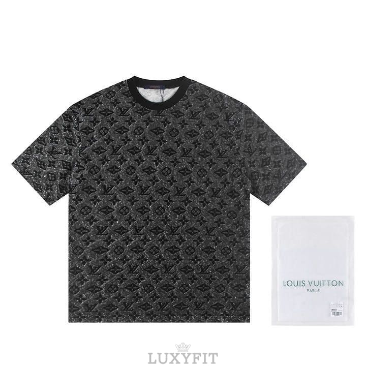 LV 루이비통 A 6343 모노그램 컨스텔레이션 자카드 반팔