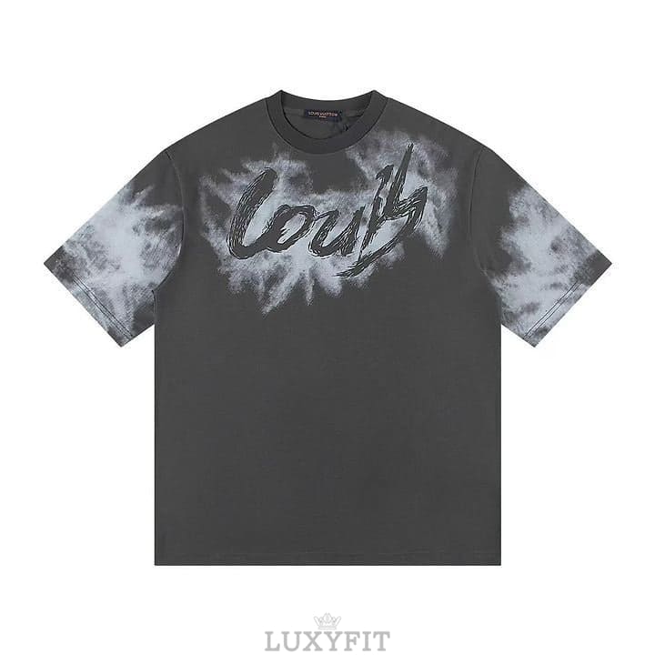 LV 루이비통 A 6545 스크리블 로고 반팔