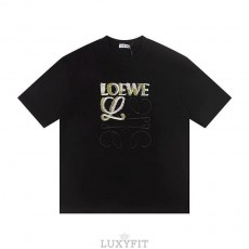 LW 로에베 A 6435 멀티 컬러 아나그램 로고 반팔