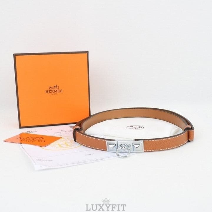 HM 에르메스 리베일 18 벨트 (카멜)