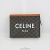 CL 셀린느 트리오페 스펠링로고 파우치 클러치백