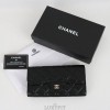 CN 샤넬 50095 클래식 플랩 똑딱이 장지갑