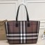 BB 버버리 체크 토트백