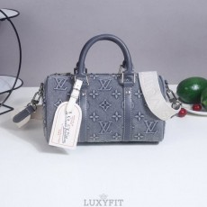 LV 루이비통 키폴 반둘리에 데님