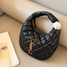 YS 생 로랑 이카리노 퀼팅 레더 토트 백