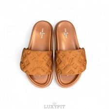 LV 루이비통 엠보로고 뮬 모노그램