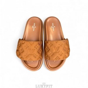 LV 루이비통 엠보로고 뮬 모노그램