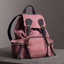 BB 버버리 테크니컬 나일론 가죽 럭색