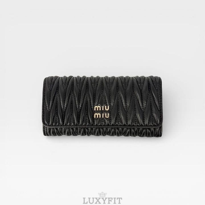 MU 미우미우 0943 마테라쎄 장지갑