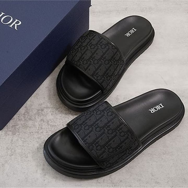 DO 디올 아쿠아 샌들 오블리크 자카드