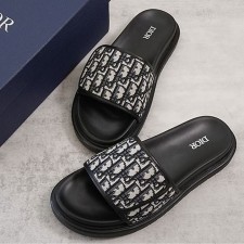 DO 디올 아쿠아 샌들 오블리크 자카드