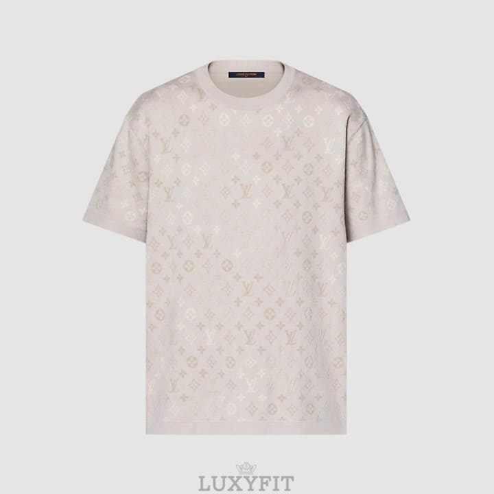 LV 루이비통 LV321 모노그램 반팔 크루넥 니트 웨어