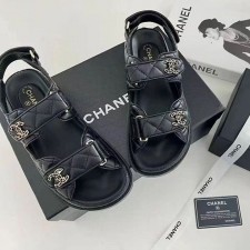 CN 샤넬 벨크로 샌들