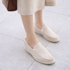 LL 로로피아나 썸머워크 스웨이드 여성 로퍼