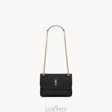 YS 생 로랑 그레인 램스킨 NIKI 미니백 828736