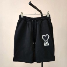 AM 아미 빅하트 자수 반바지 팬츠
