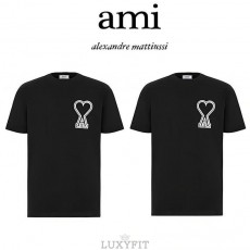 AM 아미 보플 빅패치 커플 반팔