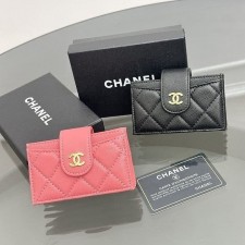 CN 샤넬 아코디언 카드지갑 (AP0342)