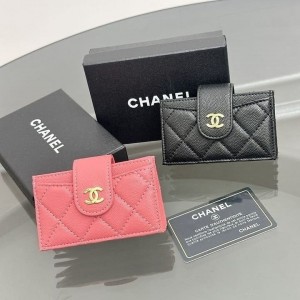 CN 샤넬 아코디언 카드지갑 (AP0342)