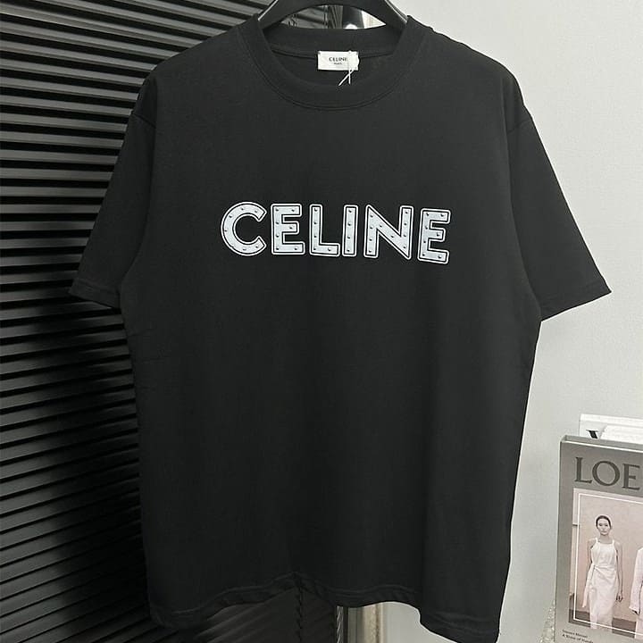 CL 셀린느 찡 로고 반팔티