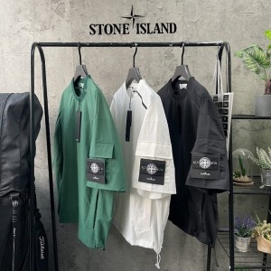 ST 스톤 아일랜드 포켓지퍼 하프