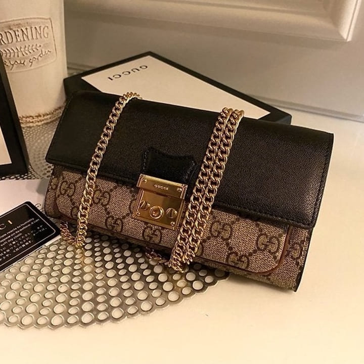 GC 구찌 패들락 체인 월릿