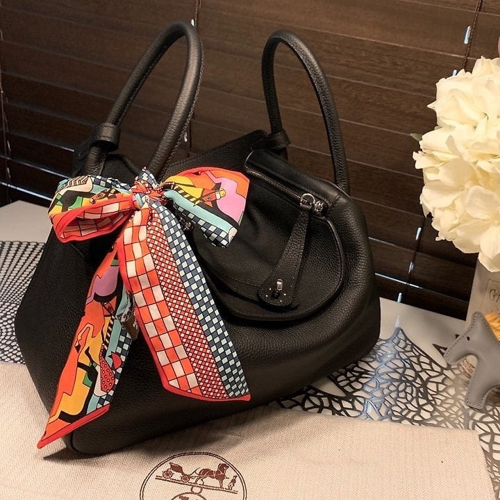 HM 에르메스 린디백 끌레망스 미듐사이즈 + 트윌리 + 말참증정