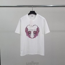 GV 지방시 핑크타이거 코튼 반팔티