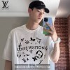 LV 루이비통 패턴 원형볼  반팔 티셔츠