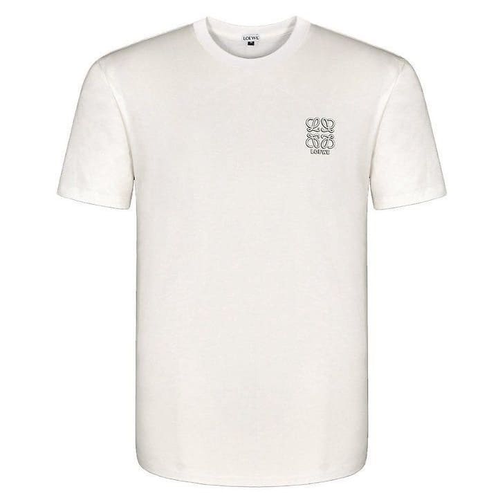 LW 로에베 아나그램 로고 라운드 반팔티셔츠