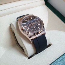 RL 롤렉스 스카이드웰러 러버밴드