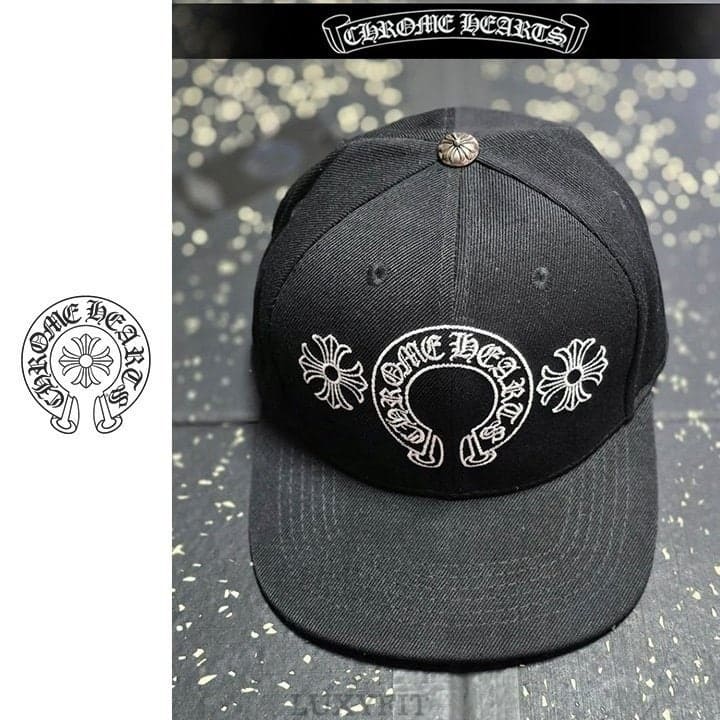 CH 크롬하츠 홀스슈 크로스 베이스볼캡