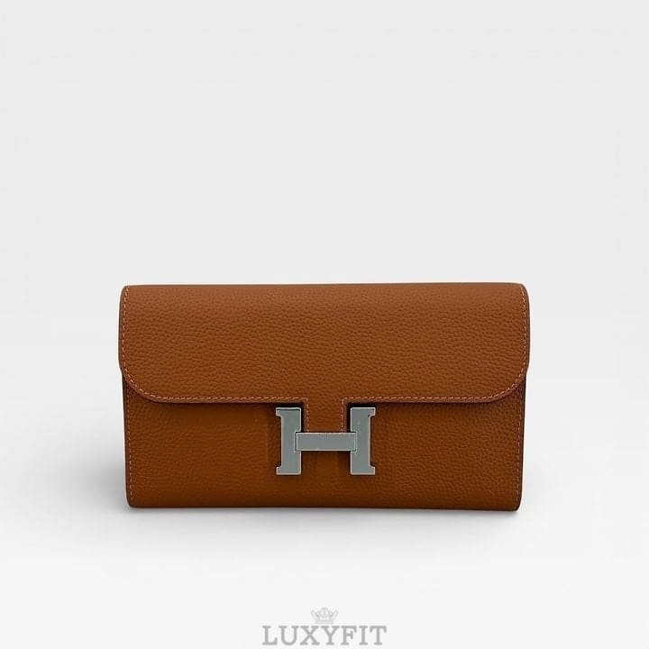 HM 에르메스 콘스탄스 투 고 장지갑 (브라운)