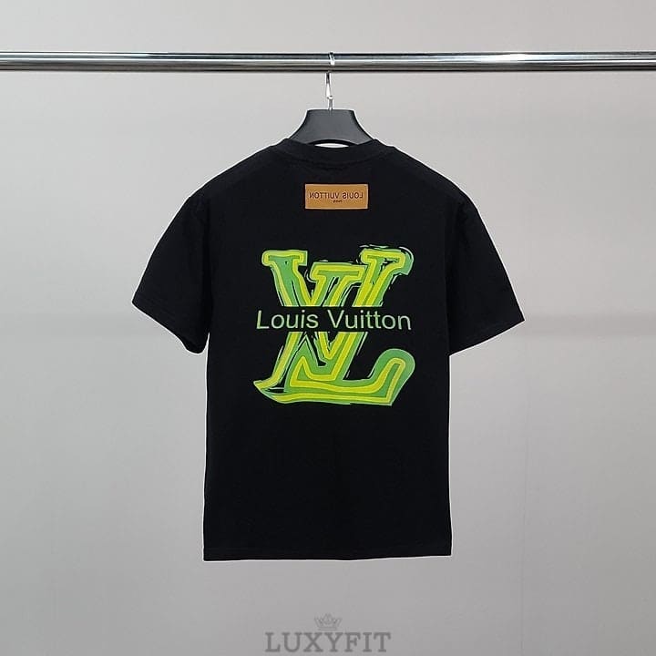 LV 루이비통 네온LV 코튼 반팔티