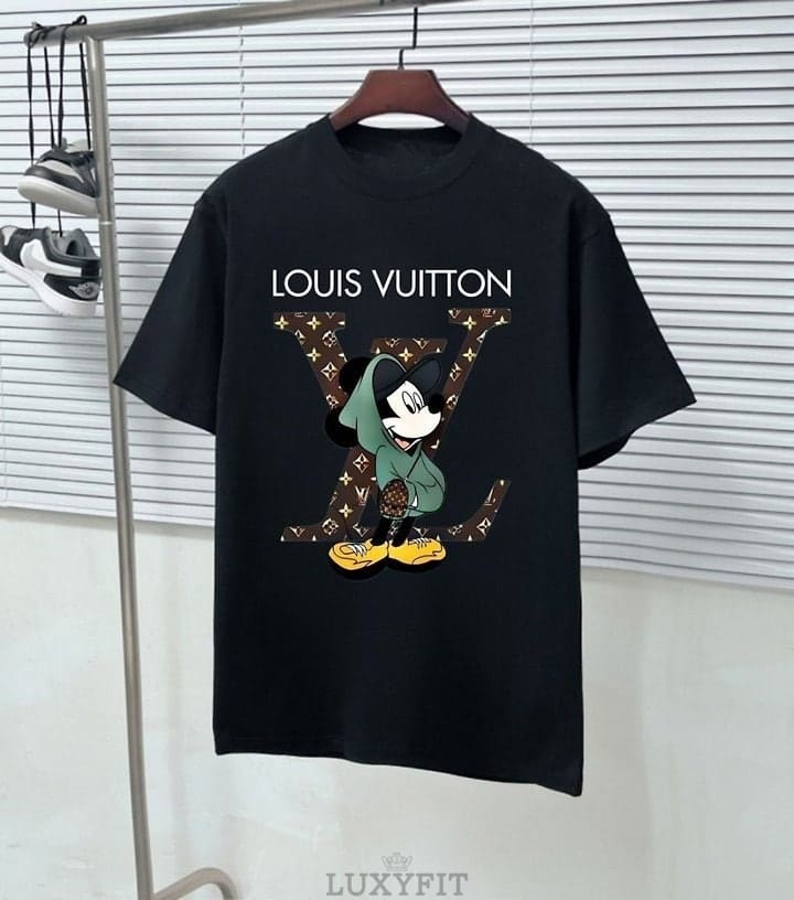 LV 루이비통 후디 미키 반팔티