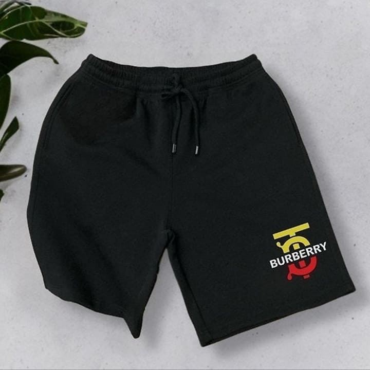 BB 버버리 배색로고 면 반바지