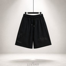 CH 크롬하츠 크롬 플뢰르 자수패치 하프팬츠