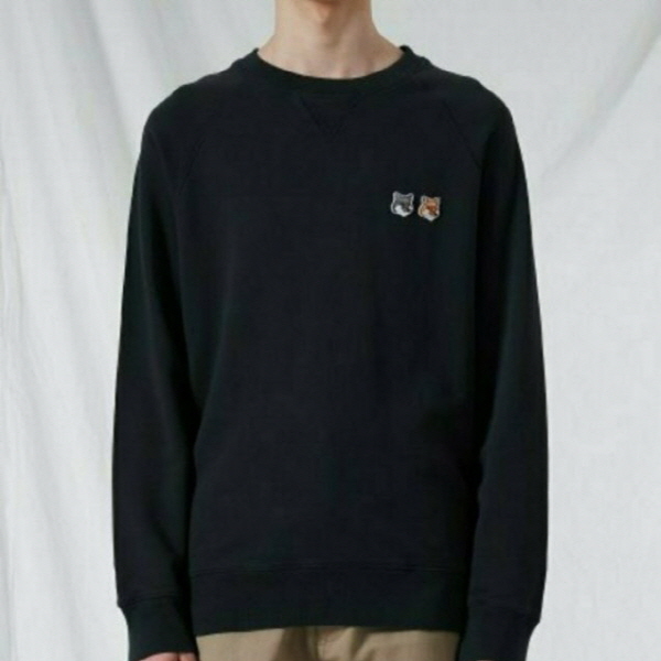 (국내) MK 메종키츠네 "더블"헤드 맨투맨