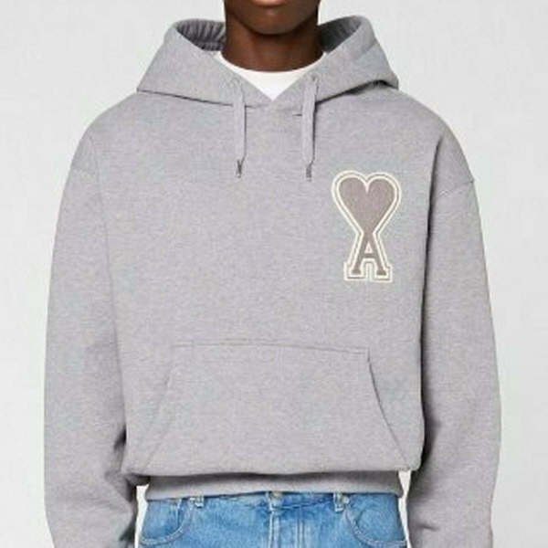 (국내) AM 아미 스티치 하트 후드