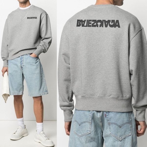 (국내) BC 발렌시아가 리버스로고 맨투맨