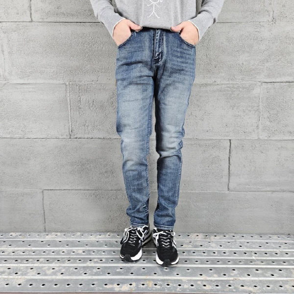 (국내) BB 버버리 포켓 로고 청바지