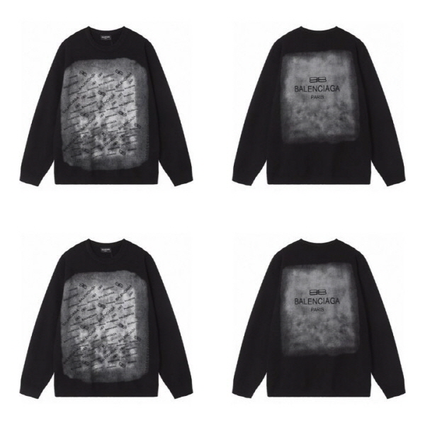 (국내) BC 발렌시아가 캐시미어 BB로고 스웨터