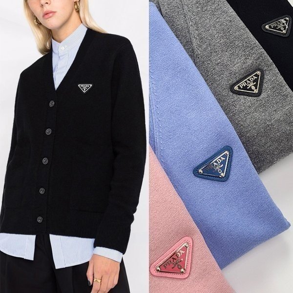 (국내) PD 프라다 플레이트 가디건