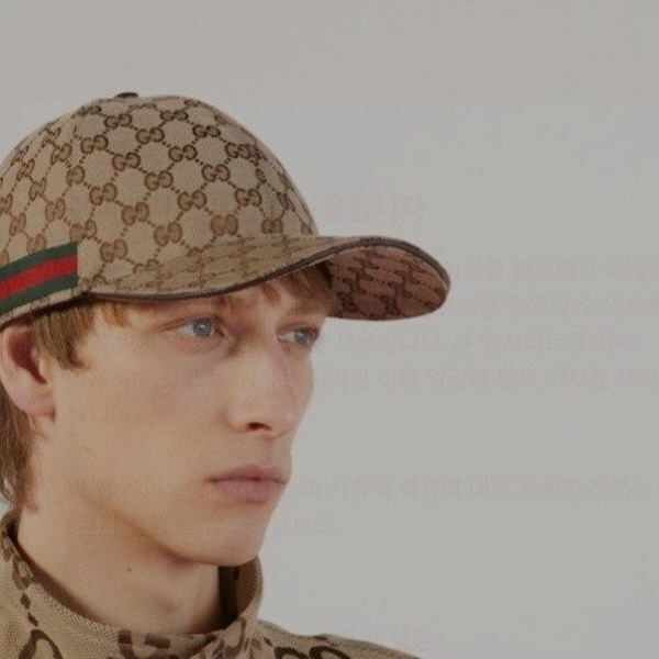 (국내) GC 구찌 GG 캔버스 볼캡