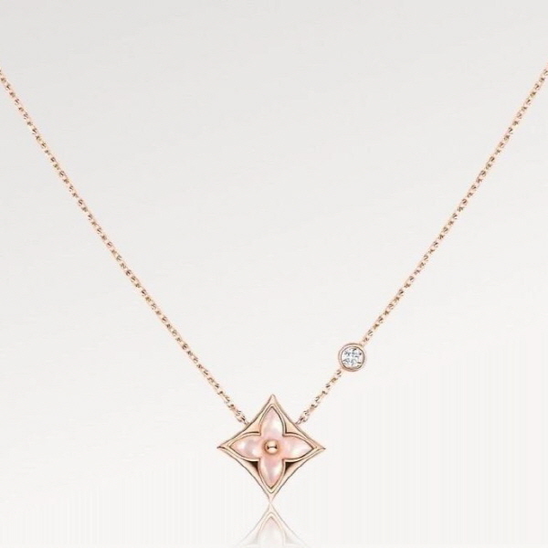 (국내) LV 루이비통 Lv 컬러블라썸 BB스타 목걸이