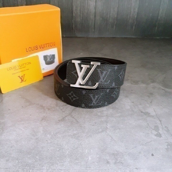 (국내) LV 루이비통 이클립스 흑모노 벨트